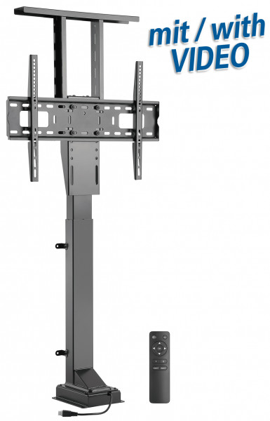 Motorized Monitor lift stand for installation in furnitures.