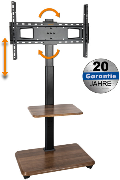 TV stand with wheels