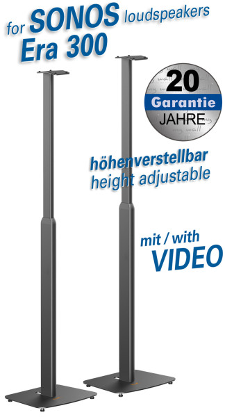 Sonos Lautsprecherständer schwarz