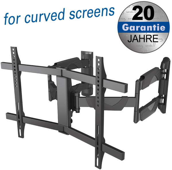 Corner Bracket for Curved- and Flat Panel TV