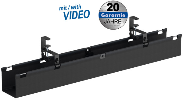 120 cm cable duct for desks