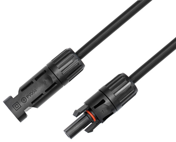 Photovoltaic cable 6 mm² with MC4 connector