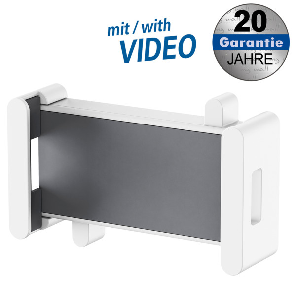 Handyhalterung für Schreibtisch weiß