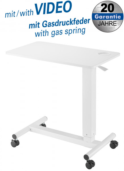 Mobile Workstation as side table