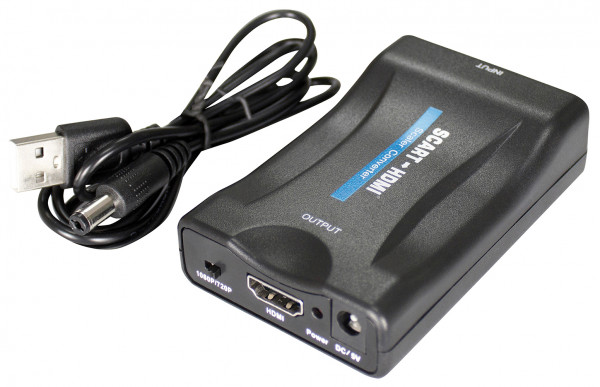 Scart to HDMI® Converter with upscaler