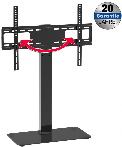 Compact, rotatable stand for flat screens