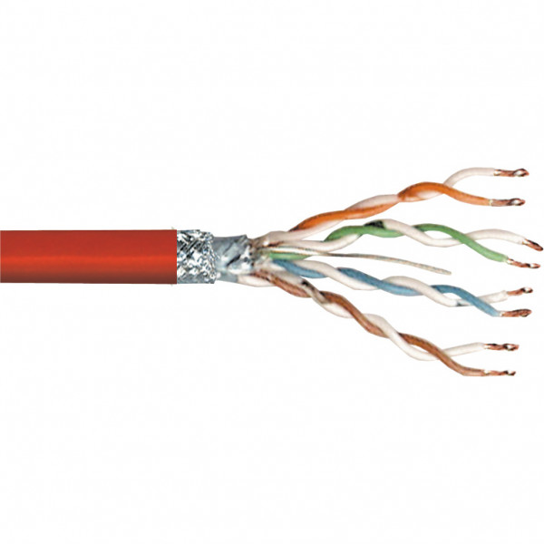 SF/UTP Cable, Stranded Wire, CAT5e