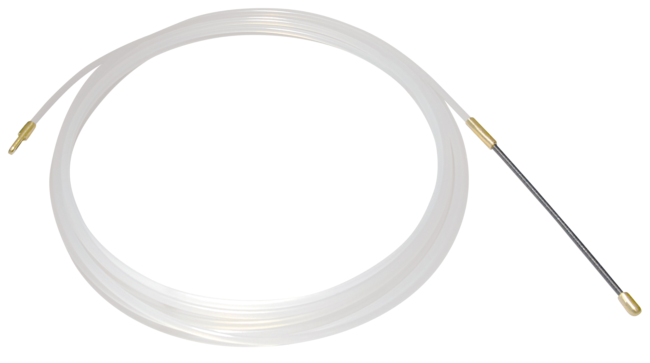 Electraline 61054 Nylon-Einziehband Durchmesser 4 mm 10 M Schwarz 