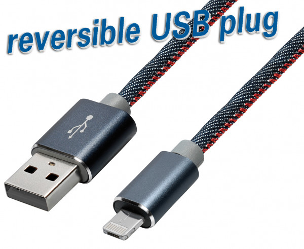 reversible USB plug