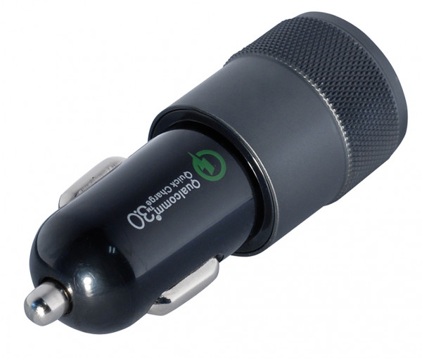 USB - KFZ - Schnellladegerät