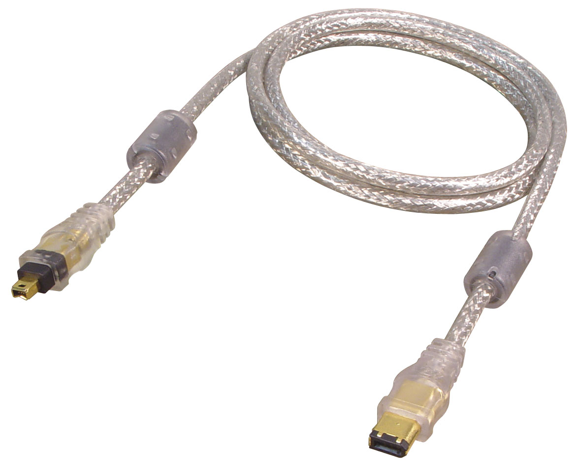 Thomson KCV601 FireWire-Kabel schwarz Stecker 4-pol. Stecker 4-pol 
