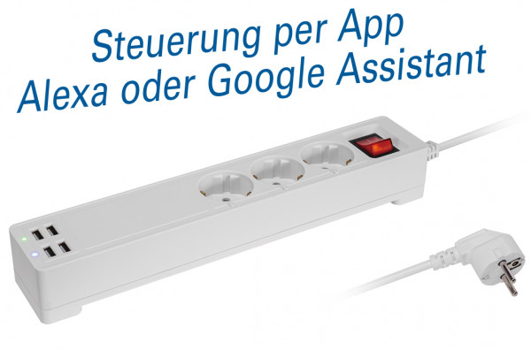 Smart Home Steckdosenleiste