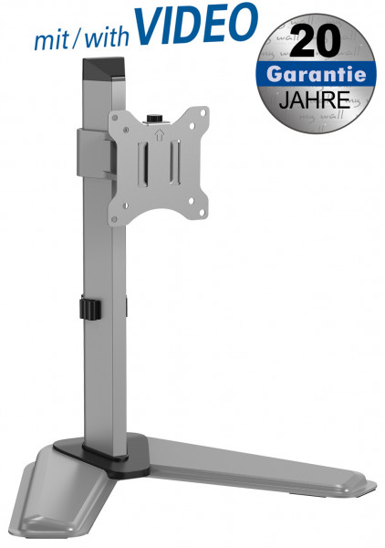 Height Adjustable Desk Stand for Flat Screens