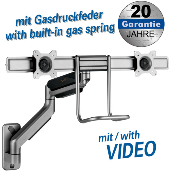 Monitor Halter mit Gasdruckfeder