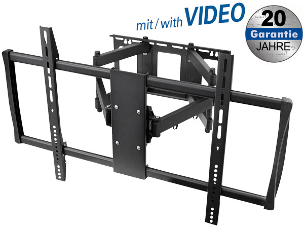 Fully mobile TV wall mount